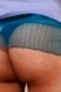 Close up on ass
