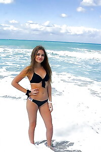 A super sexy teen TS in BIKINI