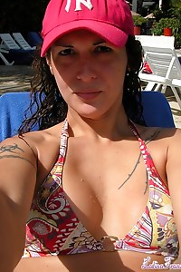 Few hot shots of Nikki in Cancun at the beach
