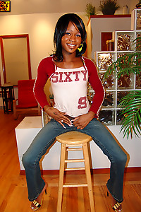 Naomi is an Ebony Shemale who Loves Latex!
