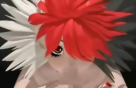 Shemale 3D anime with bigboobs hot fucking