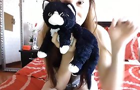 FilipinA AsiAn LAdyboy is vEry cutE doing hEr thing on