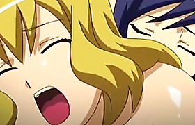 Busty anime shemale juicy sex hardcore in bed