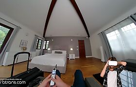 VRB Trans Slutty TS Shemale Hotel Receptionist Korra De