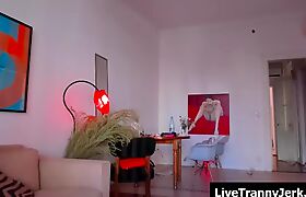 Horny Shemale Cock Play 70
