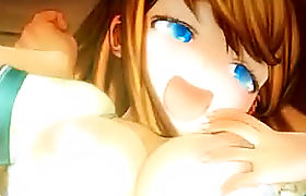 JUICY hentai shemale deep fucked and cummed