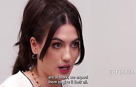 Extremely Open Minded Corporate Company Conducts Interv