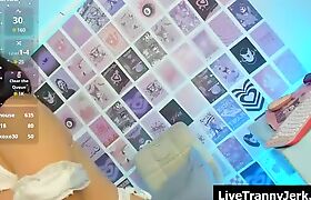 Horny Shemale Cock Play 60