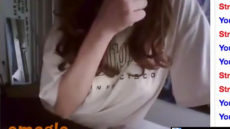Vids Young Vichatter Avi @@@@hebe omegle Shy Omegle Teen Flashes Massive Tits in Her Bedroom - ShemaleTubeVideos