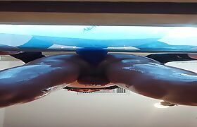 My Oiled Up Tight Little Asshole Just Swallows Up That Cock!