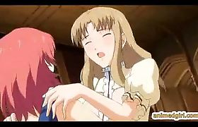 Redhead shemale hentai fucked Princess wetpussy in the dungeon