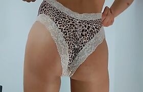 Femboy Victoria Secret PANTIES try out