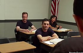 Police academy shemale student fucking