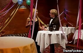 TS Jessica Host Seduces Ned Mayhem