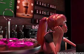 Sexsona Episode1 Futanari Barista s Handle a Karen Agen