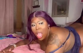 Huge ebony bbw backshoted intensely